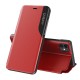 Eco Leather View Case elegant bookcase type case with kickstand for iPhone 13 mini red Eco Leather View Case elegant bookcase type case with kickstand for iPhone 13 mini red