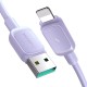 Joyroom Multi-Color Series A14 Lightning / USB-A 2.4A 1.2 m cable - purple Joyroom Multi-Color Series A14 Lightning / USB-A 2.4A 1.2 m cable - purple