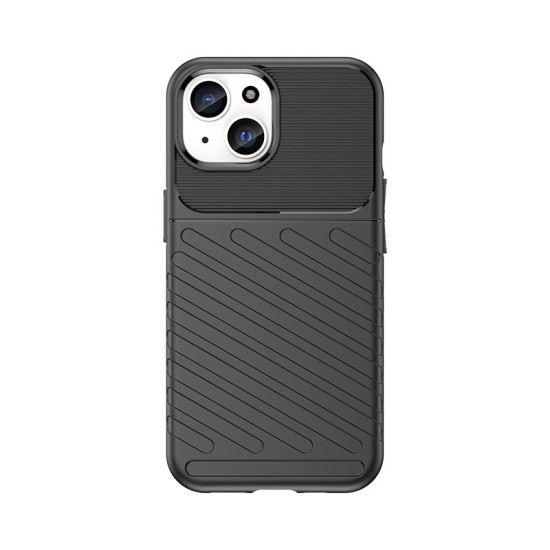 Armored iPhone 15 Thunder Case - black Armored iPhone 15 Thunder Case - black