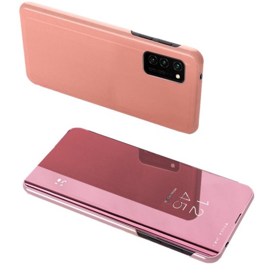 Clear View Case cover for Samsung Galaxy A72 4G pink Clear View Case cover for Samsung Galaxy A72 4G pink