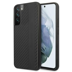 AMG Carbon Stripe&amp;amp;Embossed Case for Samsung Galaxy S22+ - Black