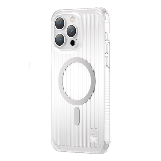 Kingxbar PQY Go Out Series magnetic case for iPhone 14 MagSafe silver Kingxbar PQY Go Out Series magnetic case for iPhone 14 MagSafe silver