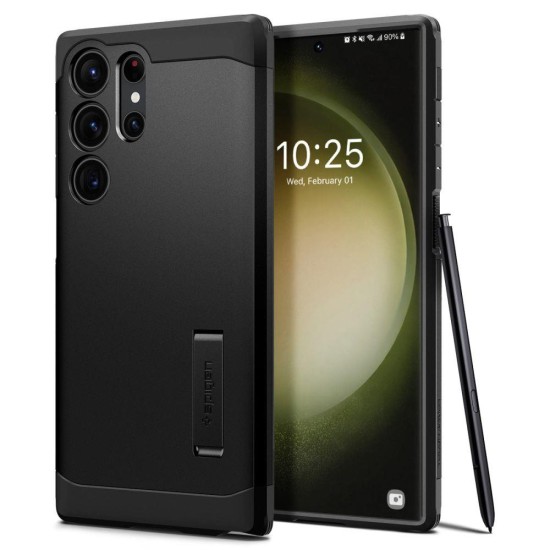 Spigen Tough Armor Case for Samsung Galaxy S23 Ultra - Black Spigen Tough Armor Case for Samsung Galaxy S23 Ultra - Black