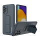 Wozinsky Kickstand Case silicone case with stand for Samsung Galaxy A73 navy blue Wozinsky Kickstand Case silicone case with stand for Samsung Galaxy A73 navy blue