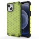 Honeycomb Case armor cover with TPU Bumper for iPhone 13 mini green Honeycomb Case armor cover with TPU Bumper for iPhone 13 mini green