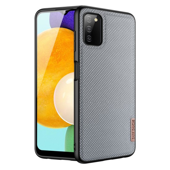 Dux Ducis Fino case covered with nylon material for Samsung Galaxy A03s gray Dux Ducis Fino case covered with nylon material for Samsung Galaxy A03s gray
