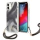 Guess GUHCP12SKSMAGR iPhone 12 mini 5.4" grey/grey hardcase Marble Collection Guess GUHCP12SKSMAGR iPhone 12 mini 5.4" grey/grey hardcase Marble Collection