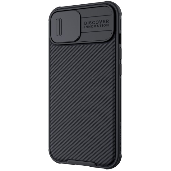 Nillkin CamShield Pro Case Durable Cover with camera protection shield for iPhone 13 black Nillkin CamShield Pro Case Durable Cover with camera protection shield for iPhone 13 black