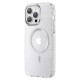 Kingxbar PQY Ice Crystal Series magnetic case for iPhone 14 MagSafe silver Kingxbar PQY Ice Crystal Series magnetic case for iPhone 14 MagSafe silver