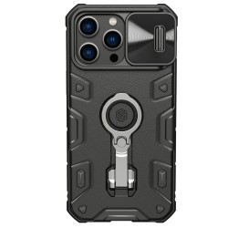 Nillkin CamShield Armor Pro Magnetic Case for iPhone 14 Pro Max Magnetic MagSafe Cover with Camera Cover Black