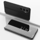 Hard flip case for Samsung Galaxy S23 FE Clear View Case - black Hard flip case for Samsung Galaxy S23 FE Clear View Case - black