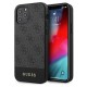 Guess GUHCP12MG4GLGR iPhone 12/12 Pro 6.1" grey/grey hardcase 4G Stripe Collection Guess GUHCP12MG4GLGR iPhone 12/12 Pro 6.1" grey/grey hardcase 4G Stripe Collection