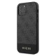 Guess GUHCP12MG4GLGR iPhone 12/12 Pro 6.1" grey/grey hardcase 4G Stripe Collection Guess GUHCP12MG4GLGR iPhone 12/12 Pro 6.1" grey/grey hardcase 4G Stripe Collection