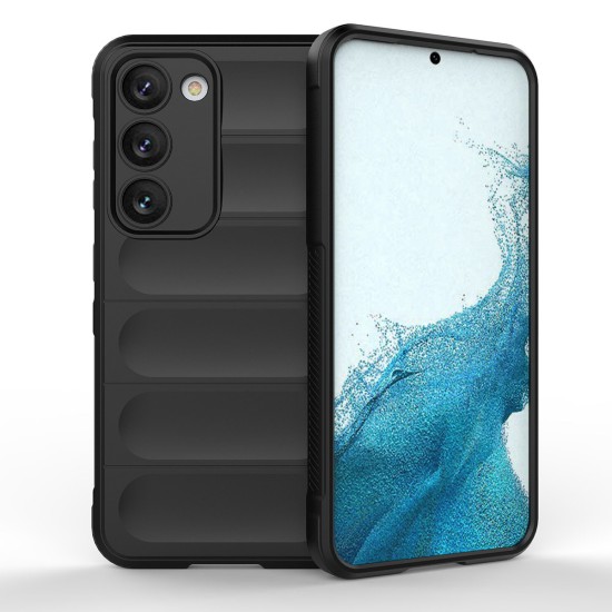 Magic Shield Case for Samsung Galaxy S23+ flexible armored cover black Magic Shield Case for Samsung Galaxy S23+ flexible armored cover black