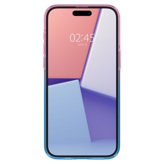 Spigen Liquid Crystal iPhone 15 Pro Case - Pink/Blue Spigen Liquid Crystal iPhone 15 Pro Case - Pink/Blue