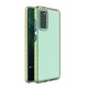 Spring Case clear TPU gel protective cover with colorful frame for Samsung Galaxy A72 4G yellow Spring Case clear TPU gel protective cover with colorful frame for Samsung Galaxy A72 4G yellow