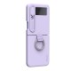 Nillkin CamShield Silky Silicone Case Case For Samsung Galaxy Z Flip 4 Silicon Cover With Camera Protector Purple