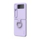 Nillkin CamShield Silky Silicone Case Case For Samsung Galaxy Z Flip 4 Silicon Cover With Camera Protector Purple