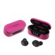 Guess GUTWST31EM TWS Bluetooth headphones + magenta docking station Guess GUTWST31EM TWS Bluetooth headphones + magenta docking station
