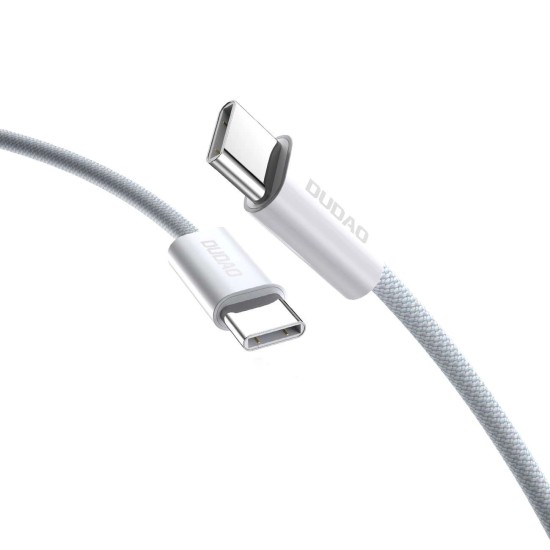 Dudao L6C USB-C - USB-C PD cable 30W 1m - light blue Dudao L6C USB-C - USB-C PD cable 30W 1m - light blue
