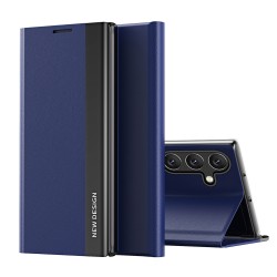 Sleep Case Pro case for Samsung Galaxy A24 4G with flip stand blue Sleep Case Pro case for Samsung Galaxy A24 4G with flip stand blue