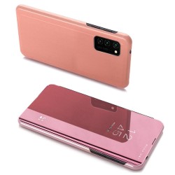 Clear View Case for Samsung Galaxy A03s (166.5) pink Clear View Case for Samsung Galaxy A03s (166.5) pink