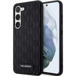 Karl Lagerfeld KLHCS23MSAKLHPK S23+ S916 hardcase black/black Saffiano Mono Metal Logo Karl Lagerfeld KLHCS23MSAKLHPK S23+ S916 hardcase black/black Saffiano Mono Metal Logo