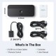 Ugreen CM662 USB 3.0 switch 2-in-4 switch + 2x USB-A cable - black Ugreen CM662 USB 3.0 switch 2-in-4 switch + 2x USB-A cable - black