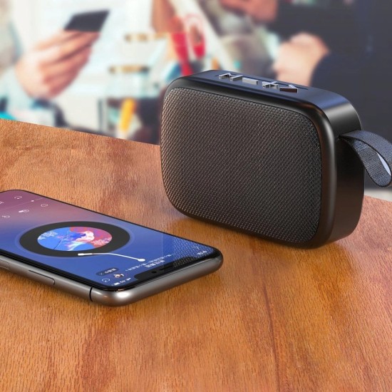 WK Design Portable Wireless Bluetooth 5.0 Speaker 3W Black D20