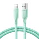 Joyroom Multi-Color Series S-A34 USB-A / Lightning 3A cable 1m - green Joyroom Multi-Color Series S-A34 USB-A / Lightning 3A cable 1m - green