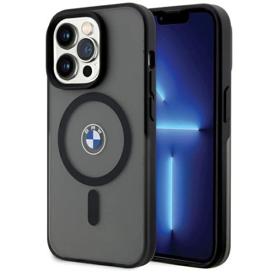 BMW IML Signature MagSafe Case for iPhone 15 Pro - Black BMW IML Signature MagSafe Case for iPhone 15 Pro - Black