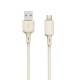 Dudao L7SM USB-A - micro USB cable 5A 1m - beige Dudao L7SM USB-A - micro USB cable 5A 1m - beige