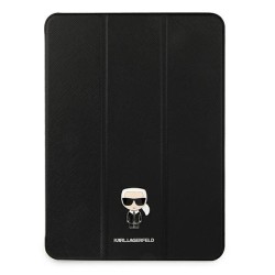 Karl Lagerfeld Saffiano Ikonic Karl Case for iPad 12.9" Pro 2021 - Black Karl Lagerfeld Saffiano Ikonic Karl Case for iPad 12.9" Pro 2021 - Black