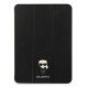 Karl Lagerfeld Saffiano Ikonic Karl Case for iPad 12.9" Pro 2021 - Black Karl Lagerfeld Saffiano Ikonic Karl Case for iPad 12.9" Pro 2021 - Black