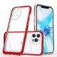 Clear 3in1 Case for iPhone 12 Pro Max Frame Cover Gel Red Clear 3in1 Case for iPhone 12 Pro Max Frame Cover Gel Red