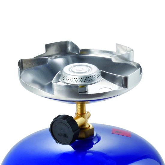SOLO camping stove for a 1.2kW LPG gas cylinder SOLO camping stove for a 1.2kW LPG gas cylinder