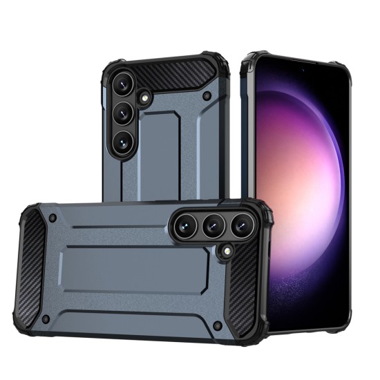 Hybrid Armor case for Xiaomi POCO C65 / Redmi 13C armored - blue Hybrid Armor case for Xiaomi POCO C65 / Redmi 13C armored - blue