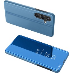 Clear View Case cover for Samsung Galaxy A24 4G flip cover blue Clear View Case cover for Samsung Galaxy A24 4G flip cover blue