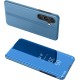 Clear View Case cover for Samsung Galaxy A24 4G flip cover blue Clear View Case cover for Samsung Galaxy A24 4G flip cover blue