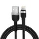 Wozinsky WNBAL1 USB-A / Lightning 2.4A cable 1 m - black Wozinsky WNBAL1 USB-A / Lightning 2.4A cable 1 m - black