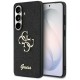 Guess Fixed Glitter Big 4G Metal Logo case for Samsung Galaxy S26 - black