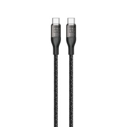 Dudao L22C USB-C - USB-C cable 120W 1m - gray Dudao L22C USB-C - USB-C cable 120W 1m - gray