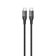 Dudao L22C USB-C - USB-C cable 120W 1m - gray Dudao L22C USB-C - USB-C cable 120W 1m - gray