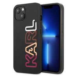 Karl Lagerfeld Multipink Brand iPhone 13 Case - Black Karl Lagerfeld Multipink Brand iPhone 13 Case - Black