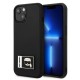 Karl Lagerfeld Ikonik Patch Case for iPhone 13 - Black Karl Lagerfeld Ikonik Patch Case for iPhone 13 - Black