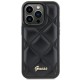 Guess GUHCS23FEPSQSQSK S23 FE S711 black/black hardcase Quilted Metal Logo Guess GUHCS23FEPSQSQSK S23 FE S711 black/black hardcase Quilted Metal Logo