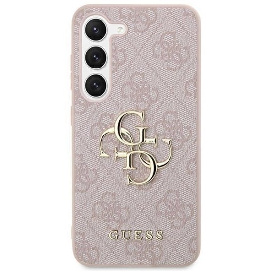 Guess 4G Big Metal Logo Case for Samsung Galaxy S24 - Pink Guess 4G Big Metal Logo Case for Samsung Galaxy S24 - Pink