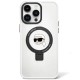 Karl Lagerfeld KLHMP15LHMRSKHH iPhone 15 Pro 6.1" white/white hardcase Ring Stand Karl Head MagSafe