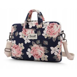Canvaslife Briefcase Laptop Bag 15-16'' - Navy Blue/Pink Canvaslife Briefcase Laptop Bag 15-16'' - Navy Blue/Pink