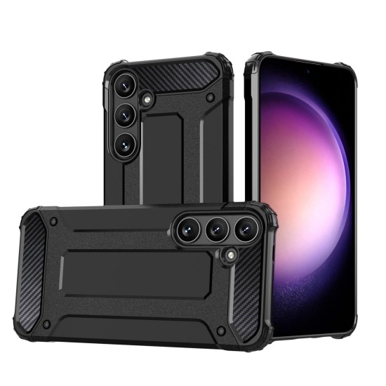 Hybrid Armor case for Samsung Galaxy A15 - black Hybrid Armor case for Samsung Galaxy A15 - black